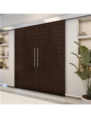 Holzschiebetür Eco-Line - Wenge  Model 3053-2