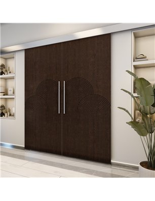 Holzschiebetür Eco-Line - Wenge  Model 3057-2