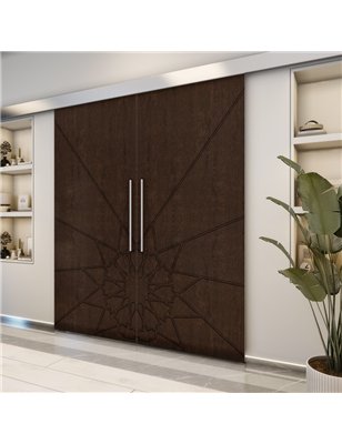 Holzschiebetür Eco-Line - Wenge  Model 3068-2