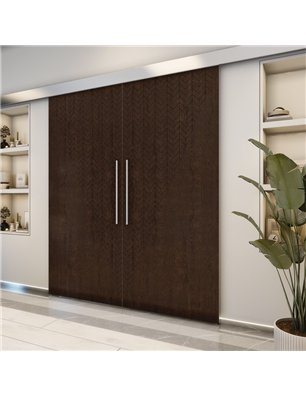 Holzschiebetür Eco-Line - Wenge  Model 3078-2