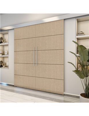 Holzschiebetür Eco-Line - Eiche  Model 3066-2