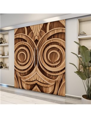 Holzschiebetür Eco-Line - Holzkunst  Model 3004-2