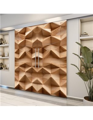 Holzschiebetür Eco-Line - Holzkunst  Model 3007-2
