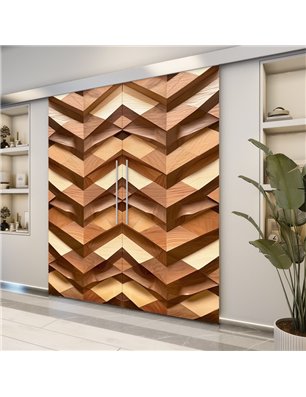 Holzschiebetür Eco-Line - Holzkunst  Model 3010-2