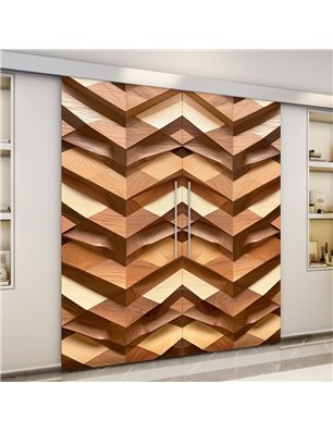 Holzschiebetür Eco-Line - Holzkunst  Model 3010-3
