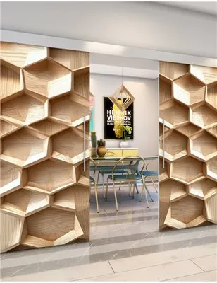 Holzschiebetür Eco-Line - Holzkunst Model 3013