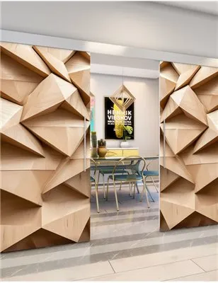 Holzschiebetür Eco-Line - Holzkunst Model 3015