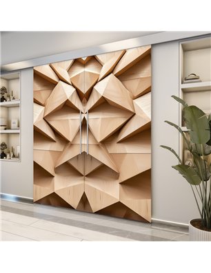 Holzschiebetür Eco-Line - Holzkunst  Model 3015-2