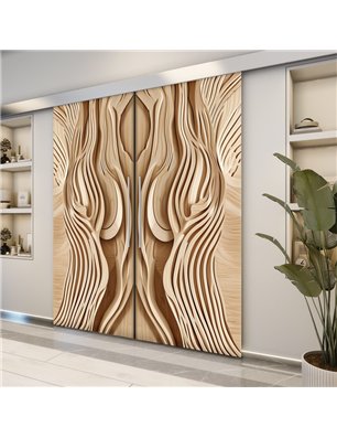 Holzschiebetür Eco-Line - Holzkunst  Model 3018-2