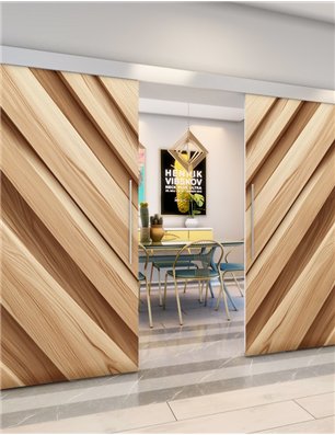 Holzschiebetür Eco-Line - Holzkunst  Model 3020