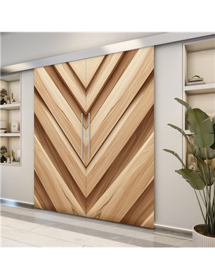 Holzschiebetür Eco-Line - Holzkunst  Model 3020-2