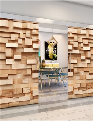 Holzschiebetür Eco-Line - Holzkunst  Model 3022