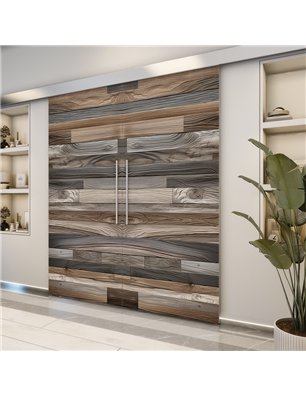 Holzschiebetür Eco-Line - Holzkunst  Model 3033-2