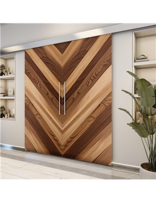 Holzschiebetür Eco-Line - Holzkunst  Model 3038-2