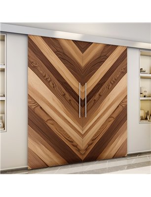 Holzschiebetür Eco-Line - Holzkunst  Model 3038-3
