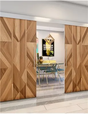 Holzschiebetür Eco-Line - Holzkunst Model 3045