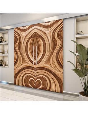 Holzschiebetür Eco-Line - Holzkunst  Model 3047-2
