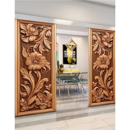 Holzschiebetür Eco-Line - Holzkunst Model 3049