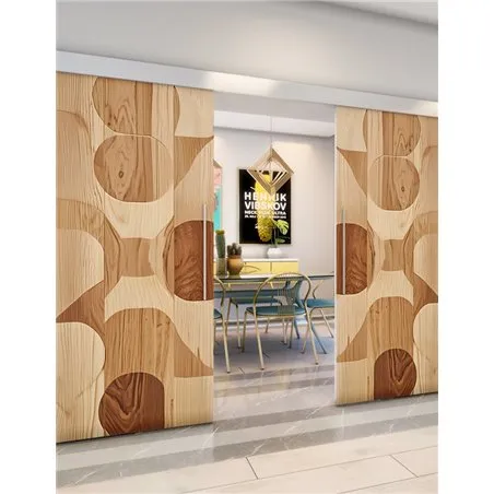 Holzschiebetür Eco-Line - Holzkunst Model 3051