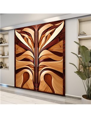 Holzschiebetür Eco-Line - Holzkunst  Model 3054-2