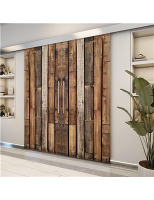 Holzschiebetür Eco-Line - Holzkunst  Model 3055-2