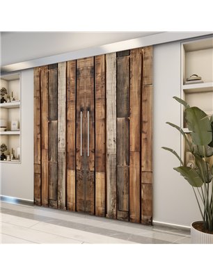 Holzschiebetür Eco-Line - Holzkunst  Model 3055-2