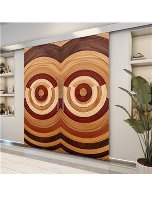 Holzschiebetür Eco-Line - Holzkunst  Model 3056-2
