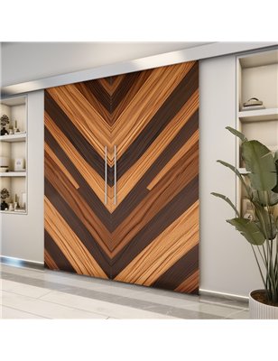 Holzschiebetür Eco-Line - Holzkunst  Model 3058-2
