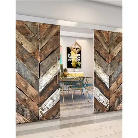 Holzschiebetür Eco-Line - Holzkunst Model 3062