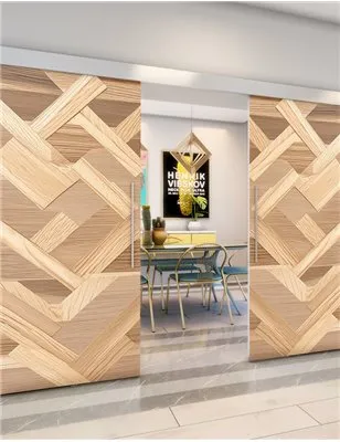 Holzschiebetür Eco-Line - Holzkunst Model 3063