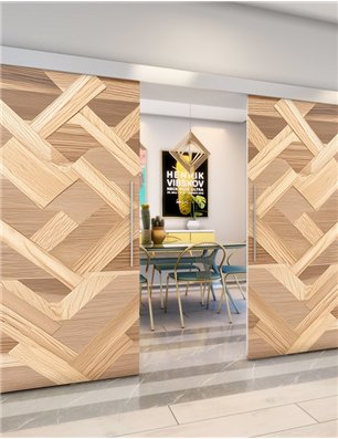 Holzschiebetür Eco-Line - Holzkunst  Model 3063