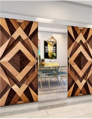 Holzschiebetür Eco-Line - Holzkunst Model 3065