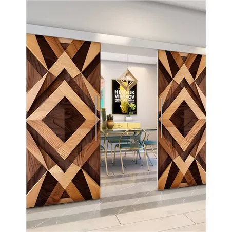 Holzschiebetür Eco-Line - Holzkunst Model 3065