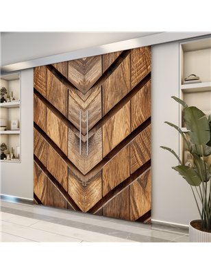 Holzschiebetür Eco-Line - Holzkunst  Model 3067-2
