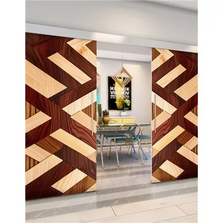 Holzschiebetür Eco-Line - Holzkunst Model 3068