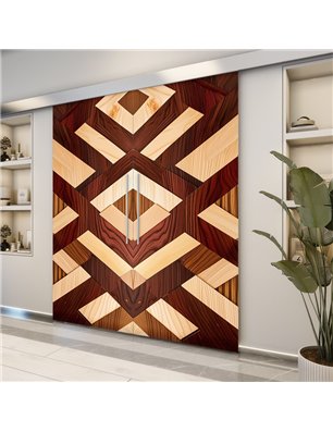 Holzschiebetür Eco-Line - Holzkunst  Model 3068-2