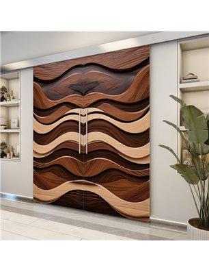Holzschiebetür Eco-Line - Holzkunst  Model 3072-2