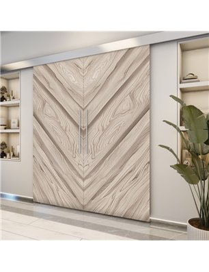 Holzschiebetür Eco-Line - Holzkunst  Model 3080-2