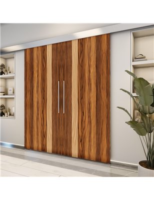 Holzschiebetür Eco-Line - Holzkunst  Model 3085-2