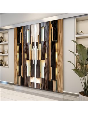 Holzschiebetür Eco-Line - Holzkunst  Model 3097-2