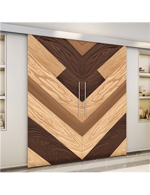 Holzschiebetür Eco-Line - Holzkunst  Model 3098-3