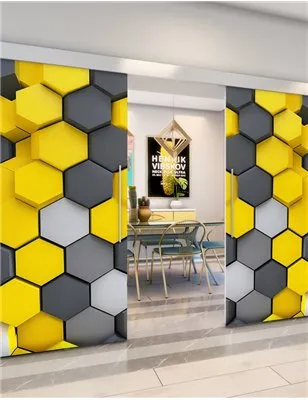 Holzschiebetür Eco-Line - Geometrie Model 3002