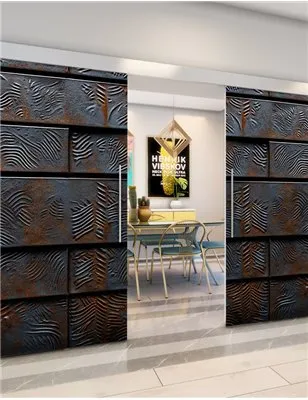 Holzschiebetür Eco-Line - Industrie Model 3034