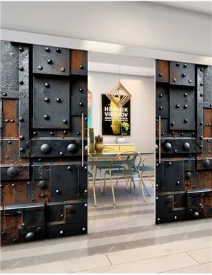 Holzschiebetür Eco-Line - Industrie Model 3047