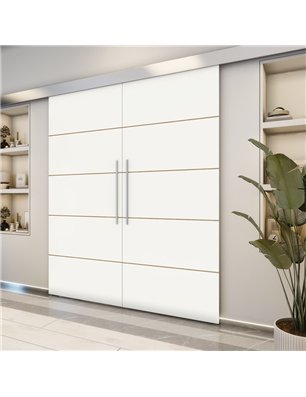 Holzschiebetür Eco-Line - Design-Linien  Model 3002-2