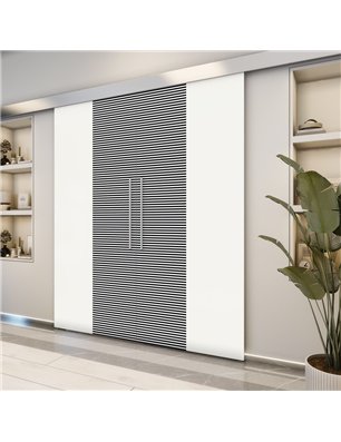 Holzschiebetür Eco-Line - Design-Linien  Model 3021-2