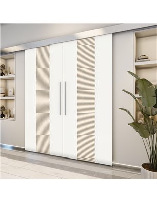 Holzschiebetür Eco-Line - Design-Linien  Model 3026-2