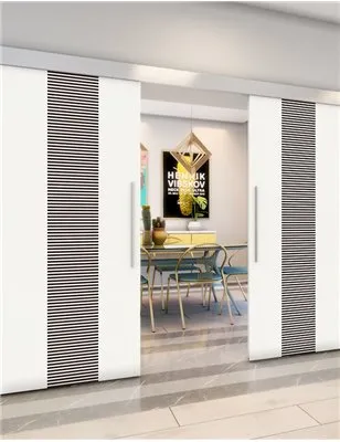 Holzschiebetür Eco-Line - Design-Linien Model 3028