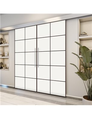 Holzschiebetür Eco-Line - Design-Linien  Model 3032-2