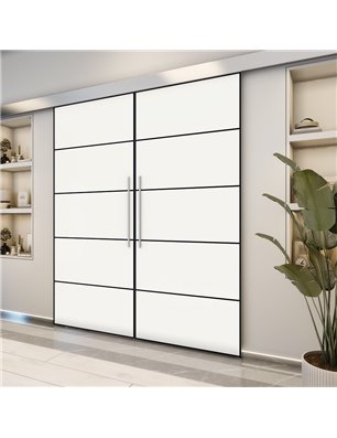 Holzschiebetür Eco-Line - Design-Linien  Model 3037-2